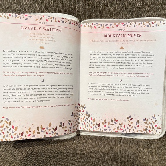 Morning & Evening Leather-like Devotional Book - Picture 5 of 5